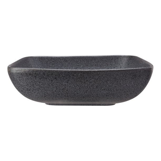 Better Homes & Gardens Anderson Dark Gray Square-Shaped Stoneware Dinner Bowl | Walmart (US)