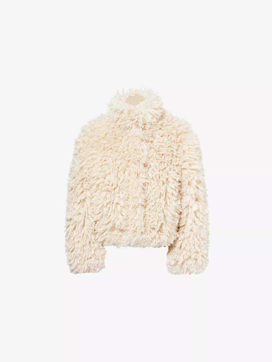 Samedda Teddy Woven Bomber Jacket | Selfridges