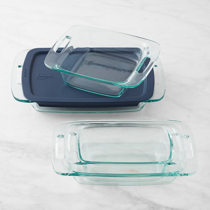 Pyrex 5-Piece Glass Bakeware Set        $44.95 | Williams-Sonoma