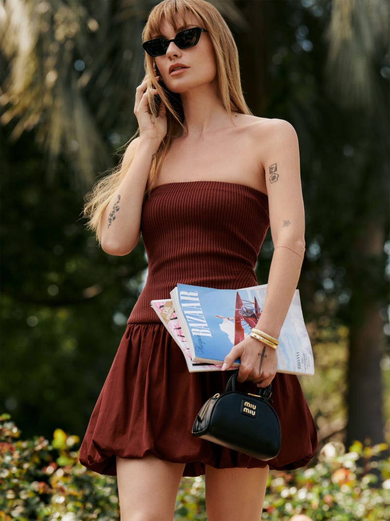 Margot Cotton Mini Dress | Reformation (Global)