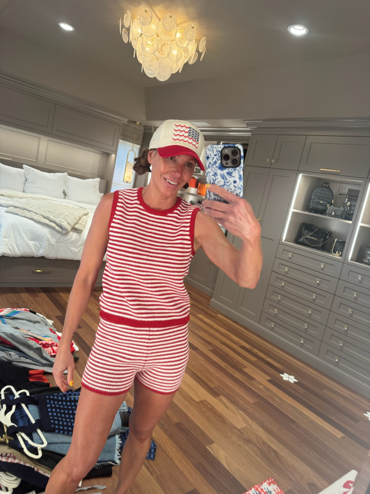 Fourth of july outfit from over the weekend. Will be keeping this for future patriotic holidays! This was so comfy to wear all day long. @Abercrombie 



fourth of july, outfit inspo, abercrombie, matching set, comfy set, patriotic outfit, holiday outfit, summer ootd 

 #LTKootd #LTKSeasonal