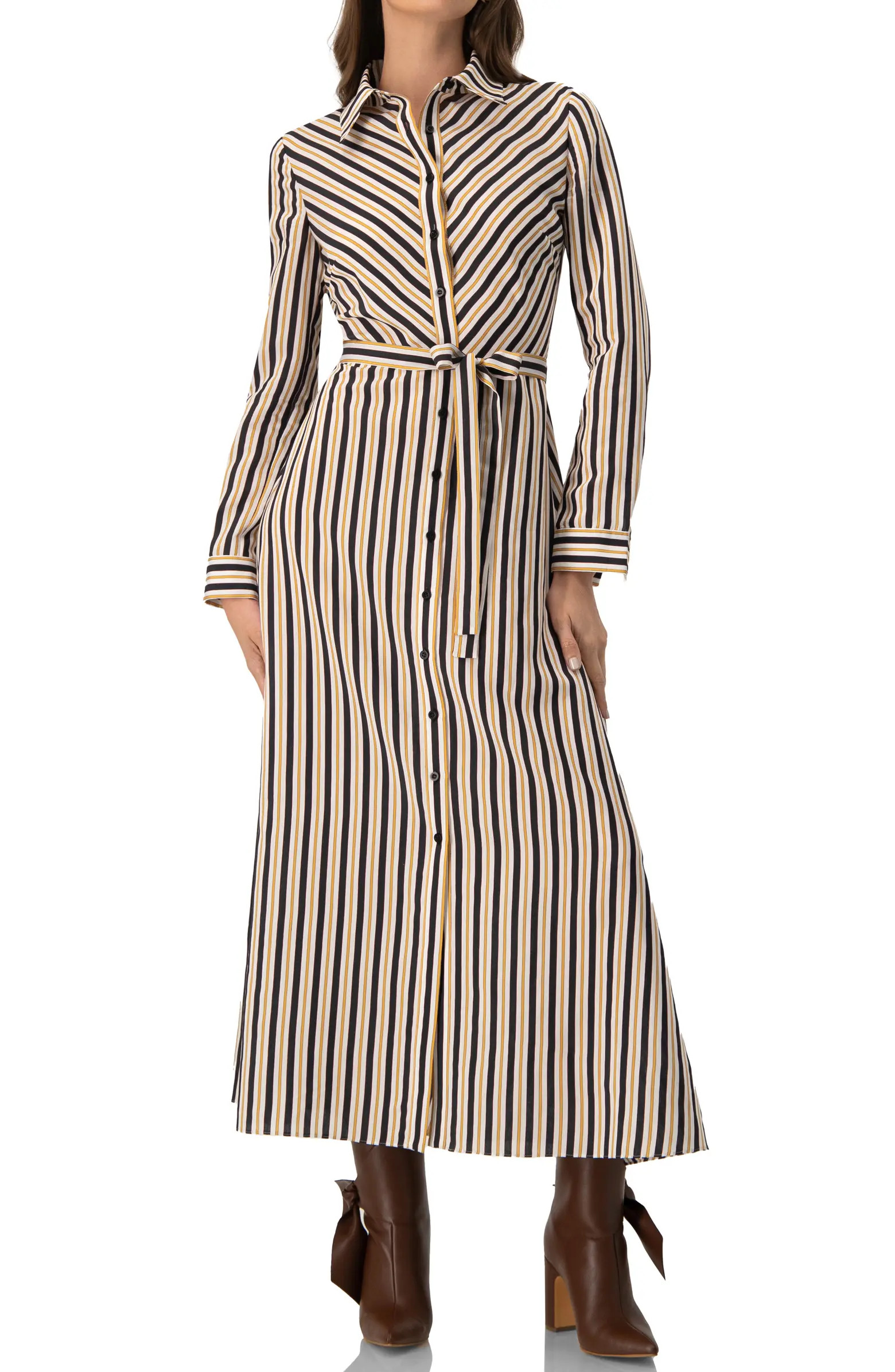 Long Striped Shirt Dress | Nordstrom