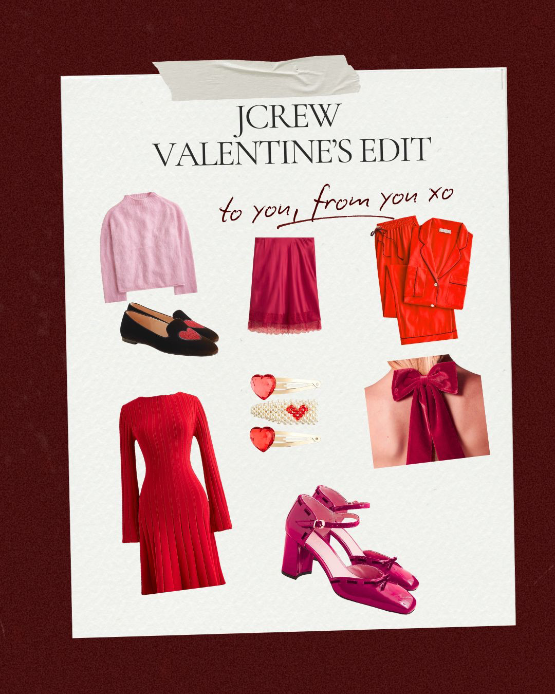 If you're realizing that Valentines' Day is just over a month away...don't worry I'm doing the curating for you! I just scoured #JCrew for the cutest Val Day finds...many of them on sale and an extra 40% off!

Don't wait for sweetie to find them...treat yourself!

#dresses #accessories #hearts #valentines @jcrew
 

 #LTKSeasonal #LTKOver40