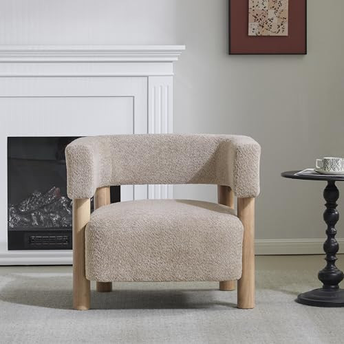 Christopher Knight Home Carly Low Profile Accent Chair, Round Backrest Side Chair, Living Room Ar... | Amazon (US)