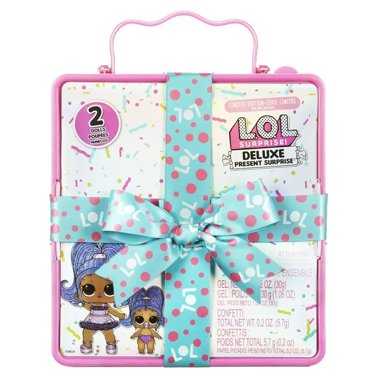 LOL Surprise Deluxe Present Surprise Series 2 Slumber Party Theme With Exclusive Doll, Great Gift... | Walmart (US)