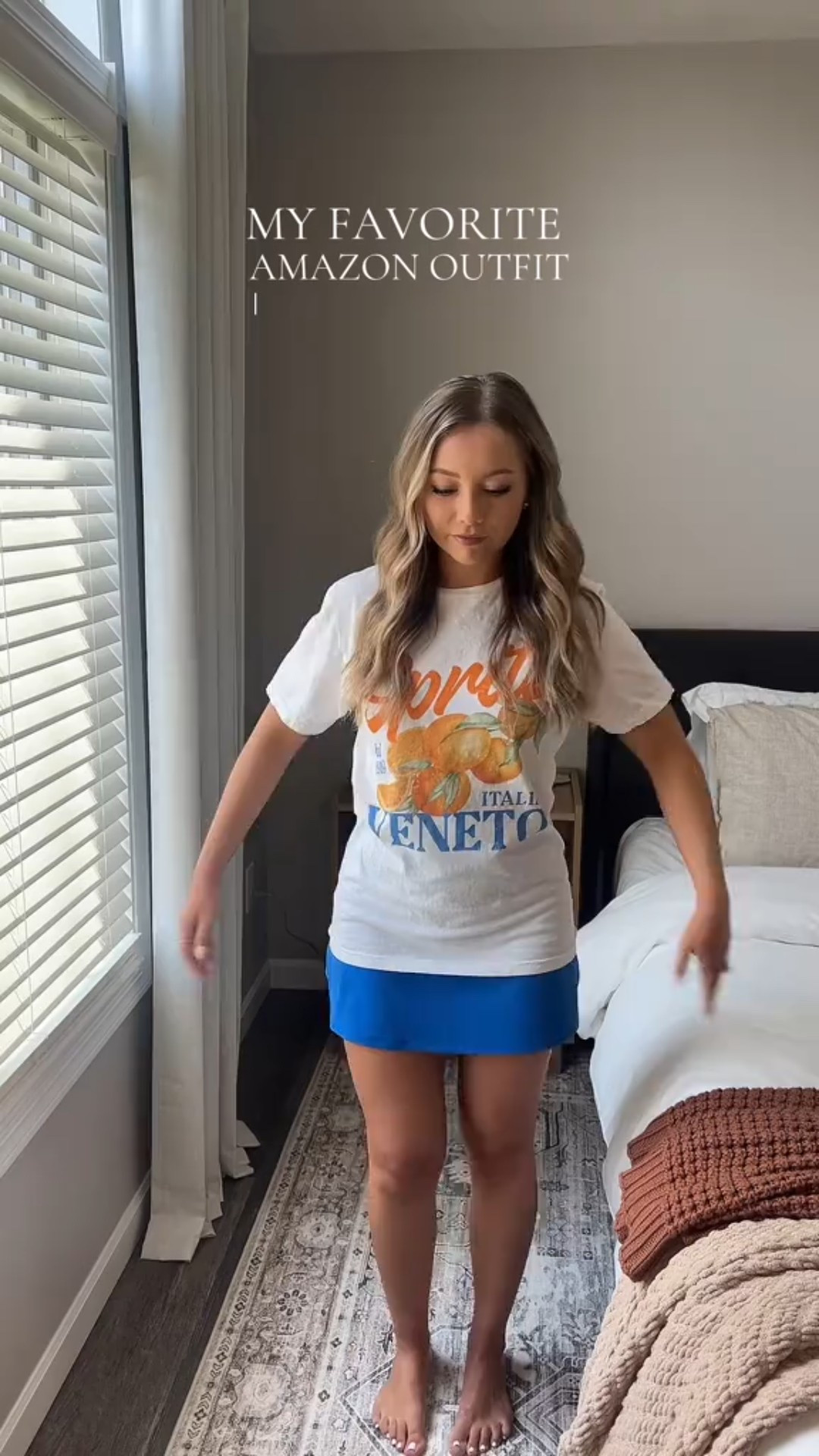My favorite Amazon outfit find to date. I can’t get over this color combo! 🍊🫐

Full Outfit Details here and Amazon storefront. 

Wearing size XS skort, small top, and size 7 sandals. 

#founditonamazon #amazonoutfits #amazonfashion #amazonmusthaves #amazonfinds #amazonfavorites #fitcheck #outfitinspo #outfitideas #outfitcheck #OOTD #outfitoftheday #springoutfit #summeroutfit #fashion #skortoutfit #tryon #spritz #spritzgirlsummer

#LTKU #LTKStyleTip #LTKSummerEdit