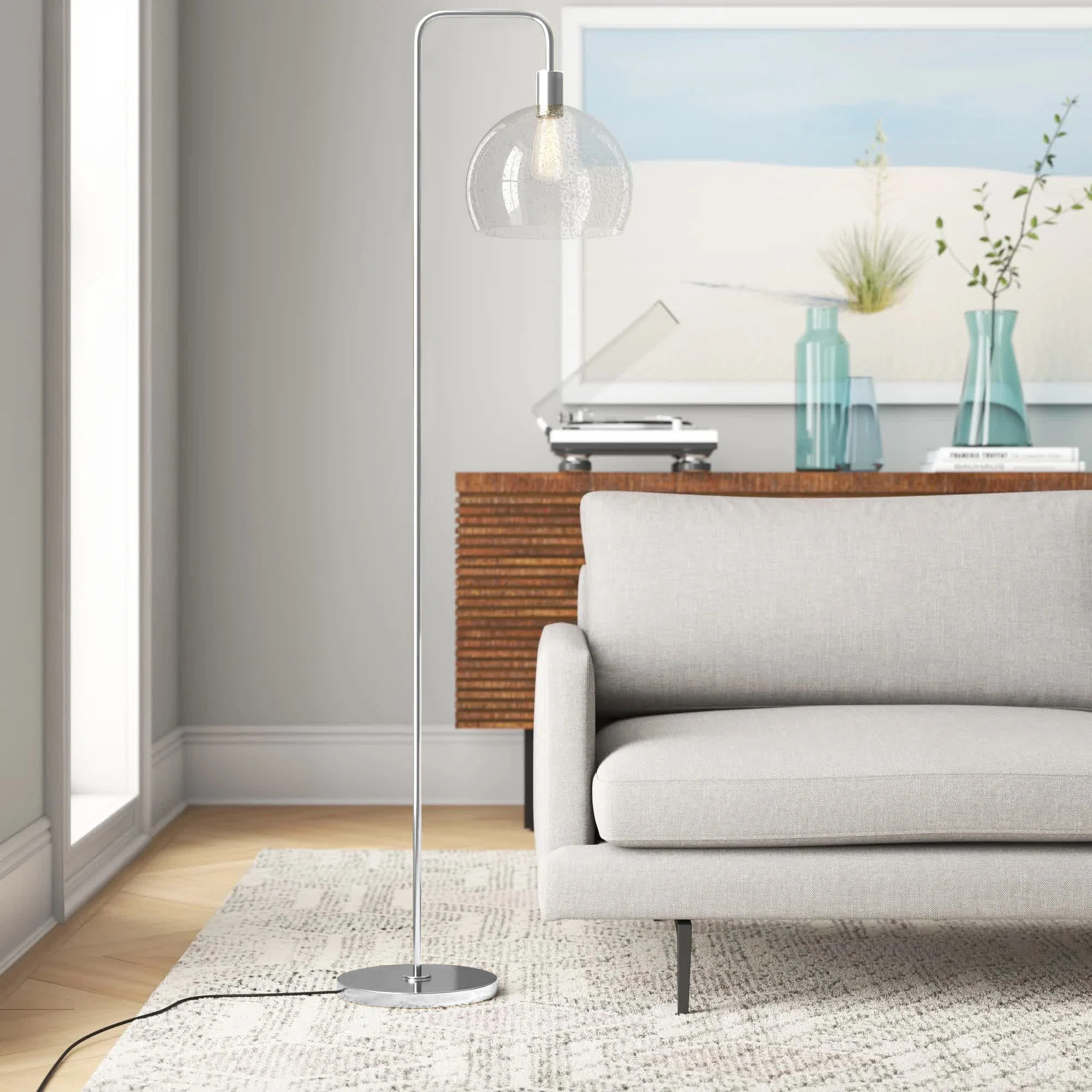 Anthony 61'' Arched Floor Lamp | Wayfair North America