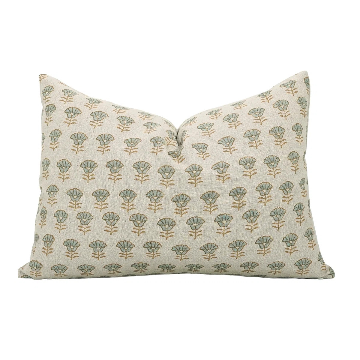 Fabdivine Boho Accent Pillow Cushioncase, Floral, Pure Cotton, (Kohinoor, Grey) | Wayfair North America