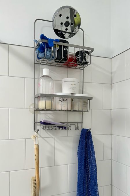An overhead shower caddy helps keep my essentials organized !

#LTKfindsunder50 #LTKhome #LTKbeauty
