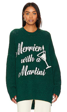 Show Me Your Mumu Classic Crewneck Sweater in Martini Graphic from Revolve.com | Revolve Clothing (Global)
