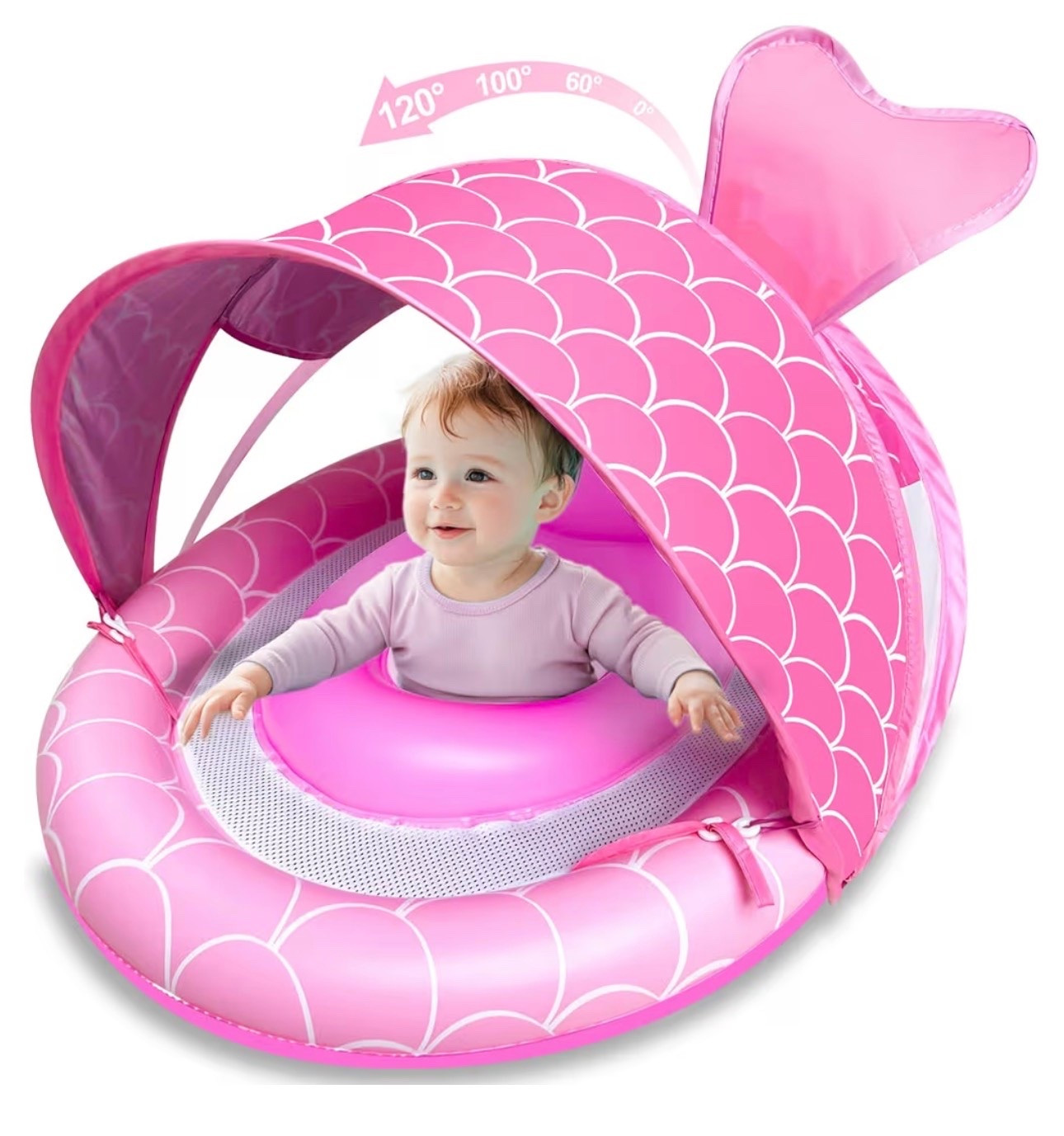 Cutest swim float for baby!