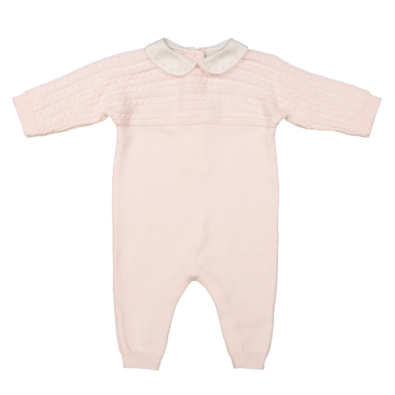 Cable Knit Longall Pink | Feltman Brothers