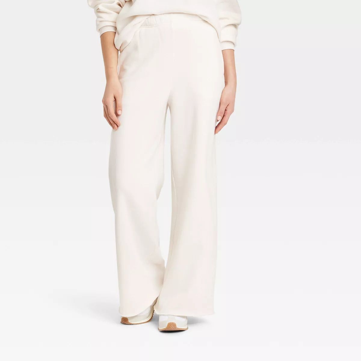 Women's Mother Wide Leg Graphic Pants - White | Target