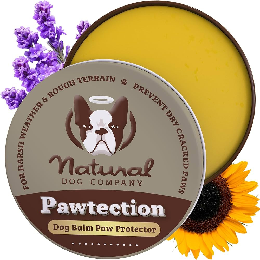 Natural Dog Company PawTection Balm for Dogs (4 oz Tin) All-Natural, Lick-Safe Dog Paw Protector,... | Amazon (US)