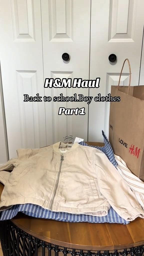 H&amp;m kids back to school clothes 
#hmkids

#LTKKids