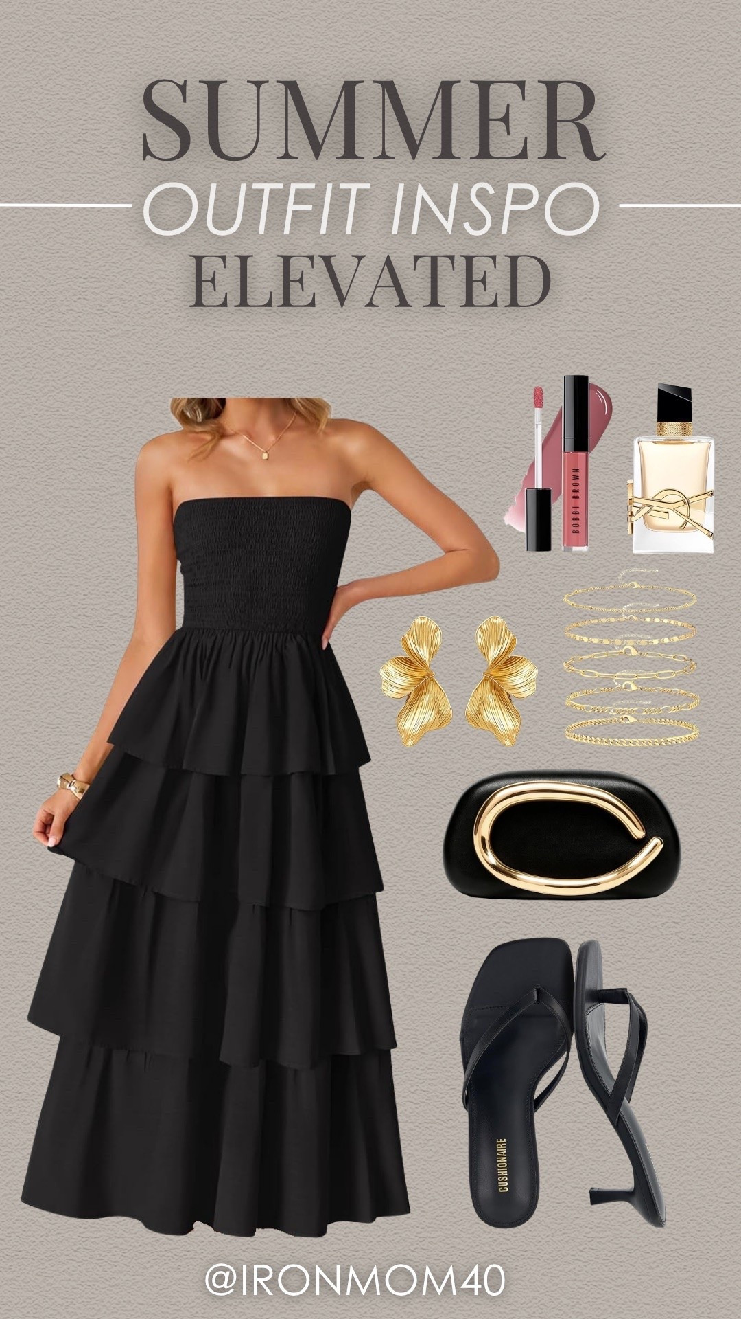 Elevate your summer look with this stylish dress and accessories! Perfect a brunch or evening out!

#LTKootd #LTKgrwm #LTKMidsize