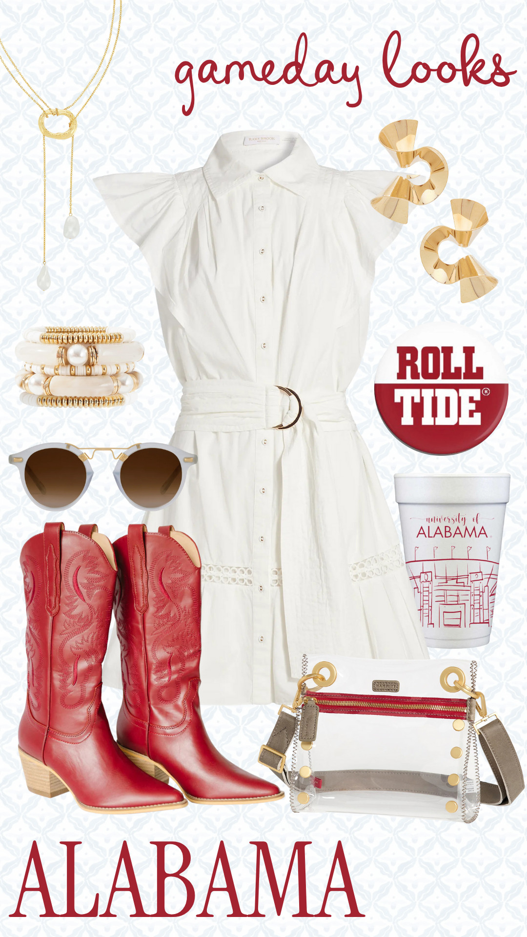 Gameday looks for the Bama girls!! Linking lots of crimson looks... 

 #LTKSeasonal #LTKParties #LTKautumn