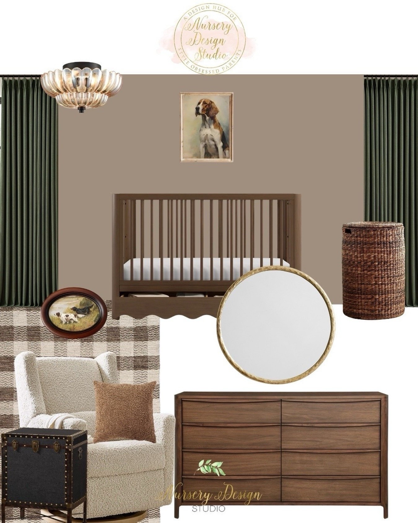 Olive + Cocoa + Plaid wasn’t on your nursery bingo card… was it?

But together?
Warm. Refined. Storybook-level cozy.

#LTKBump #LTKSaleAlert #LTKHome
