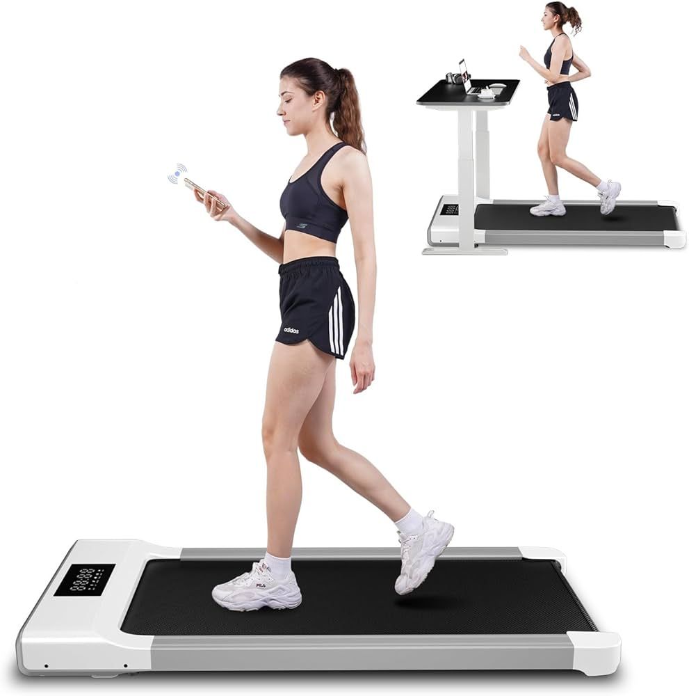 Amazon.com : SupeRun Under Desk Treadmill, Walking Pad, Portable Treadmill with Remote & APP Cont... | Amazon (US)
