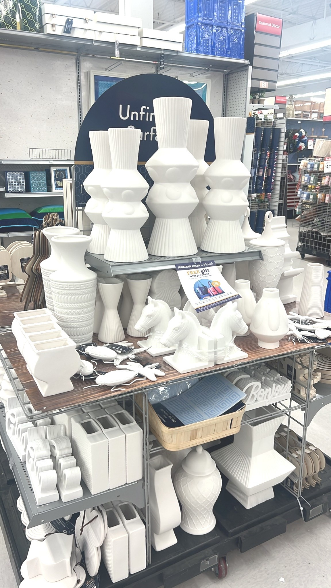 Jonathan Adler for Michael’s ✨
… the entire collection (which is large) is something to check out (see my other posts!) but the collection of unfinished plaster pieces (meant to be painted as wanted) strike me as the most iconic JA! I’d leave them as is! ✨



#LTKHome #LTKMothersDay #LTKSeasonal