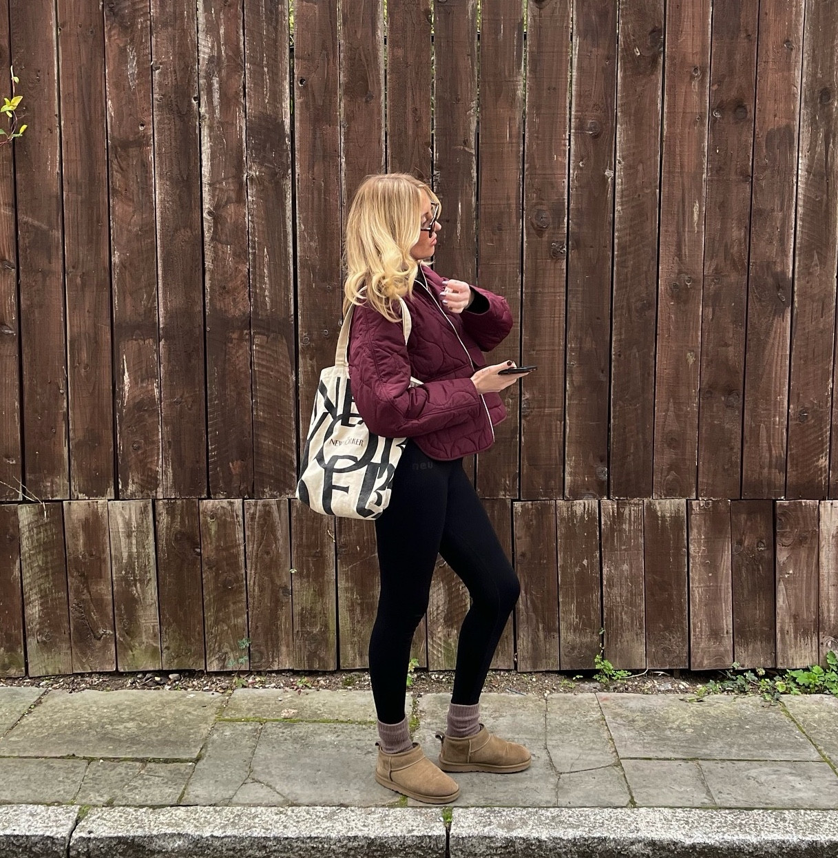 Wearing a size small in this H&M jacket 

#LTKuk #LTKwinter #LTKautumn