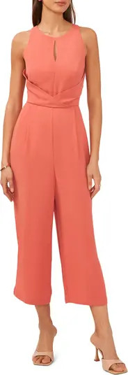 Cross Front Crop Jumpsuit | Nordstrom