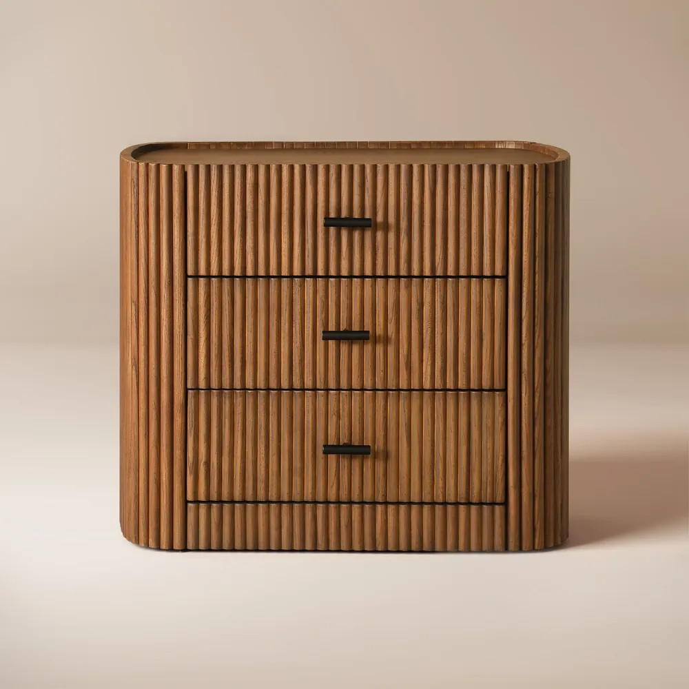 BEST SELLERAstor 23" Fluted Nightstand | Hernest