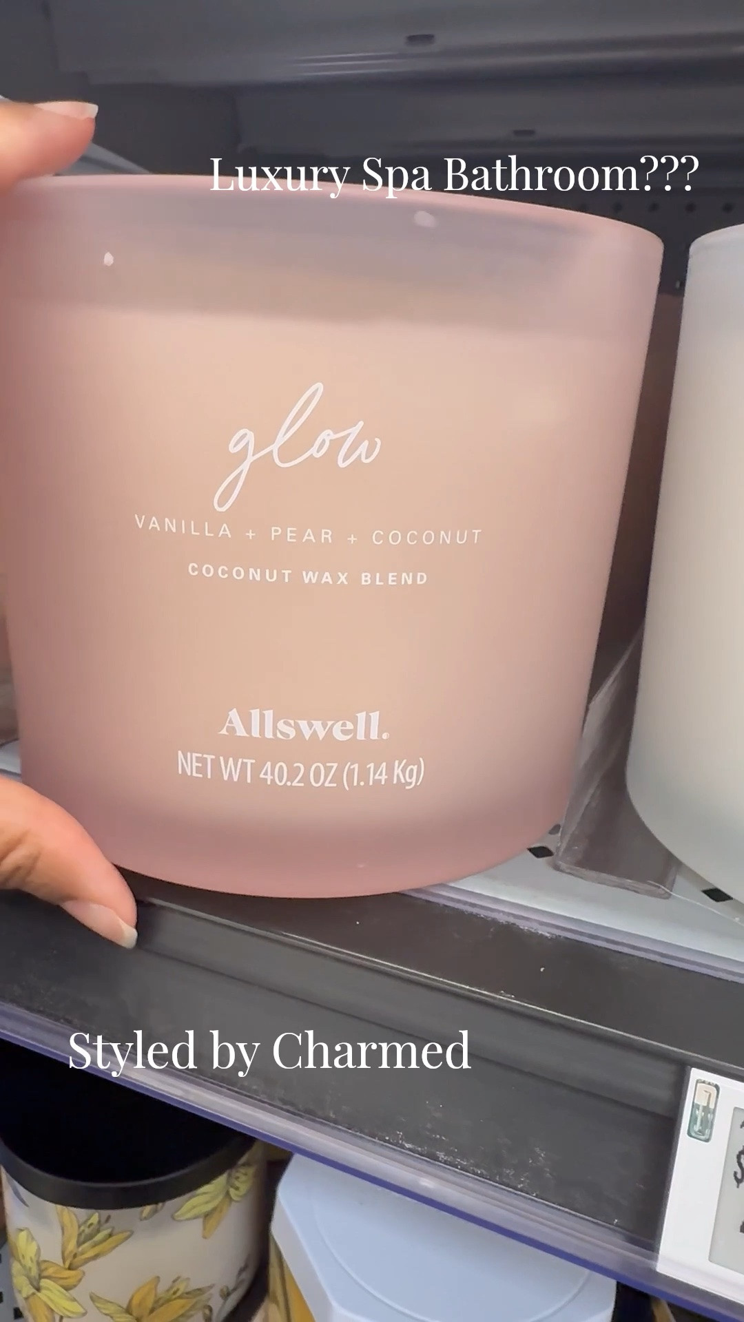 This candle look like it belong in somebody luxury spa bathroom 😭🤍

Soft vanilla + pear + coconut = your house smelling calm, cozy, and expensive.

Shop my LTK 🤍

#LTKHome #HomeDecor #CozyHome #CandleLover #StyledByCharmed

#LTKHome #LTKU #LTKselfcare