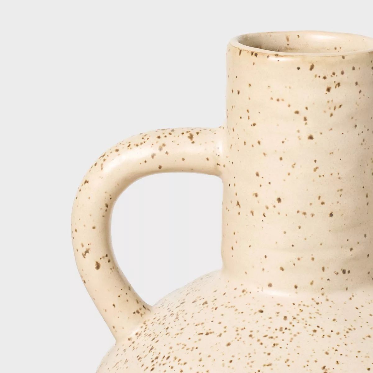 Large Matte Ceramic Speckle Glaze Vase - Threshold™ designed with Studio McGee | Target