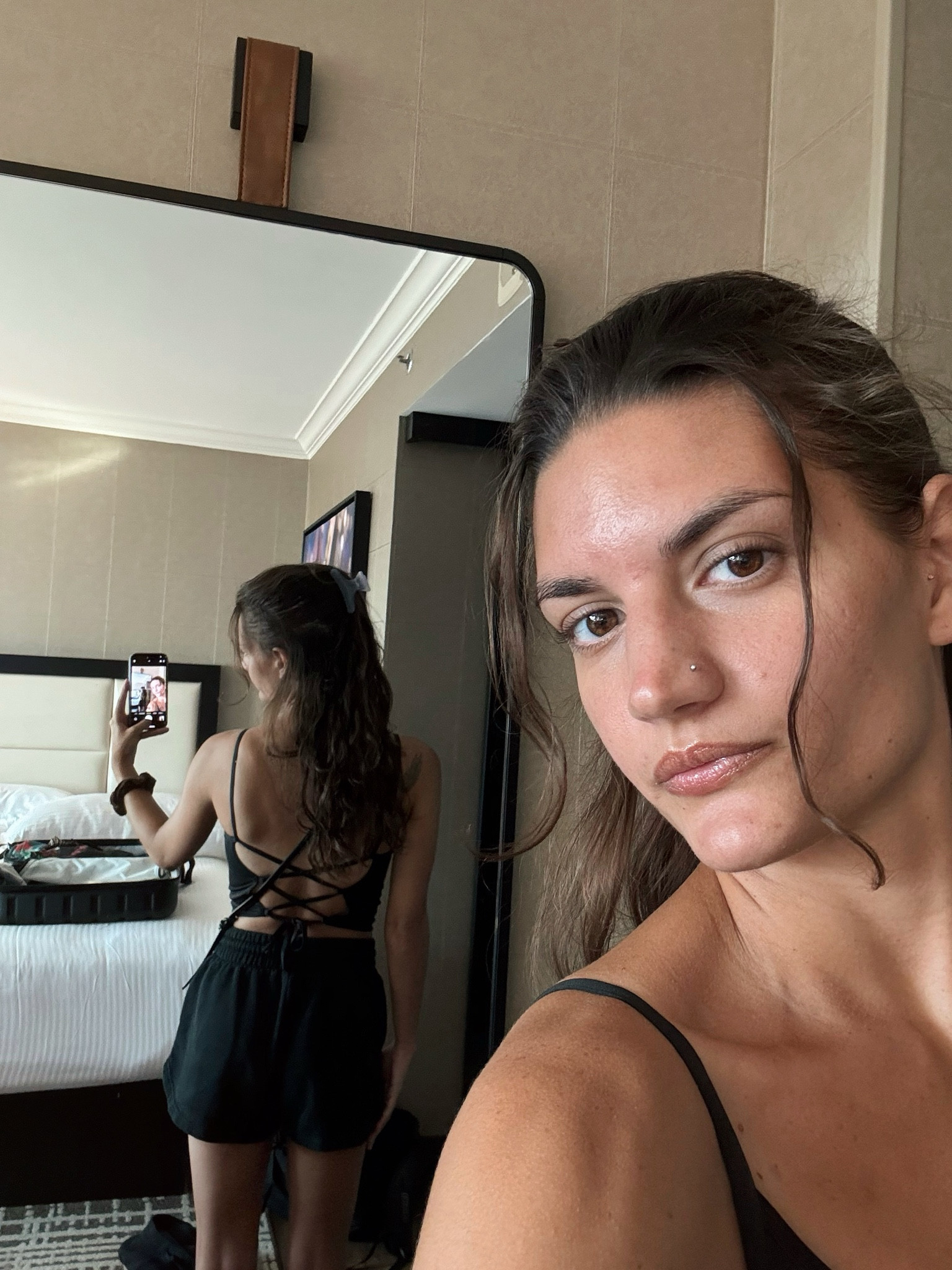 open back shirt, activewear, casual outfit 

#LTKStyleTip #LTKFindsUnder50 #LTKActive