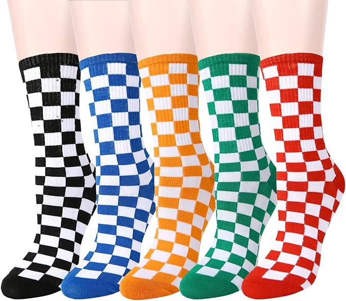 Benefeet Sox Womens Crazy Funny Socks Fun Cute Colorful Crew Socks Silly Fun Animal Funky Checker... | Amazon (US)