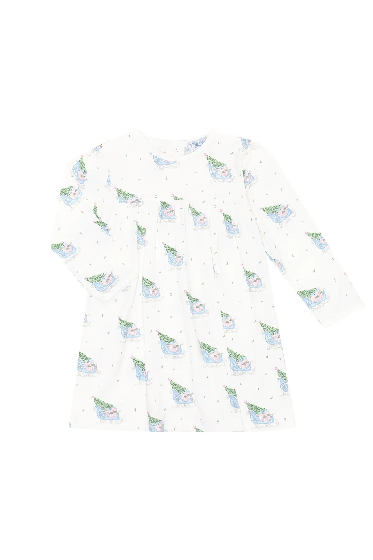 Nellapima Pink Merry Sleighs Playtime Dress | Persnickety