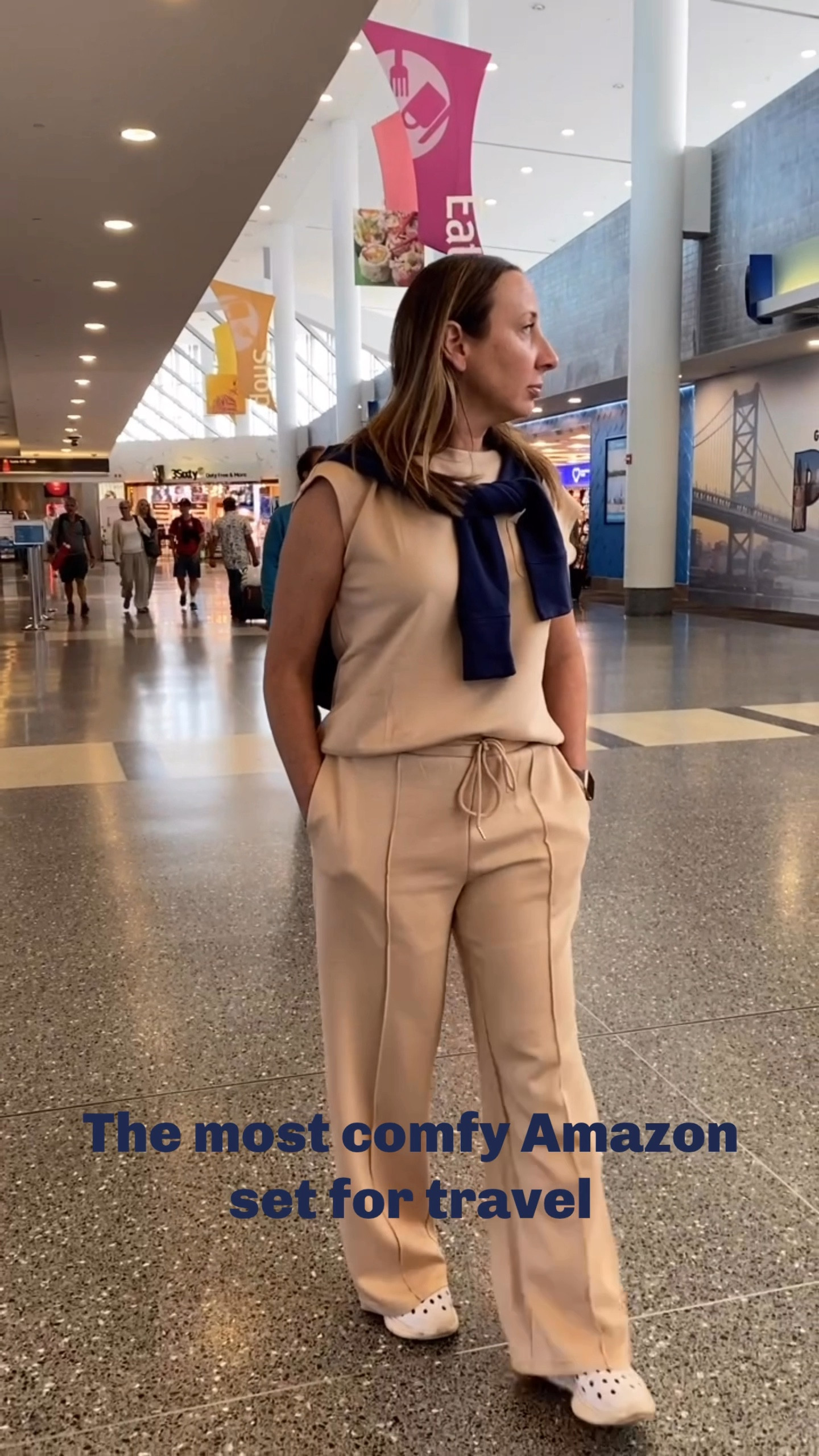 If you’re looking for the perfect affordable travel outfit or cozy loungewear set, this Amazon find is a must-have! I grabbed this full set for under $50, and it’s quickly become my go-to for travel days, long flights, and relaxing at home.

The neutral color is so versatile — I love mixing and matching the top with jeans or pairing the bottoms with other cozy layers. It’s unbelievably soft, lightweight, and comfy without sacrificing style. I’ll definitely be ordering this in more colors!

Linked my exact set + similar styles in my LTK so you can grab yours before it sells out. 

Affordable Amazon travel outfit
	•	Loungewear set under $50
	•	Neutral matching set
	•	Soft and cozy two-piece set
	•	Best travel outfit for long flights
	•	Cute comfy outfit for travel days
	•	Versatile travel loungewear
	•	Amazon matching set outfit
	•	Cozy airport outfit idea
	•	Travel-friendly outfit for women

#LTKSeasonal #LTKTravel #LTKFindsUnder50