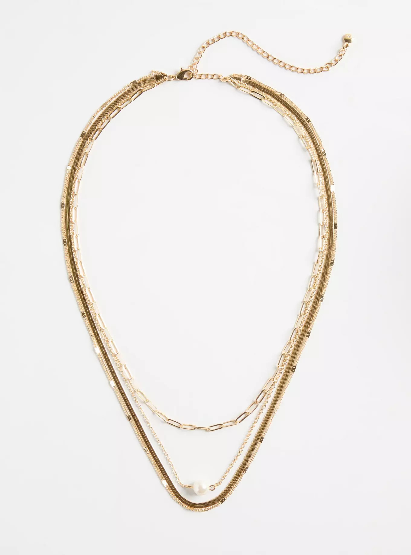 Pearl Layered Necklace | Torrid (US & Canada)