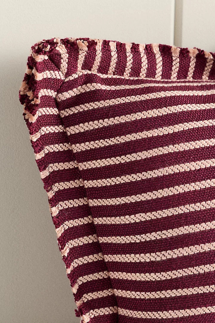 Luxe Linen Blend Pillow | Anthropologie (US)