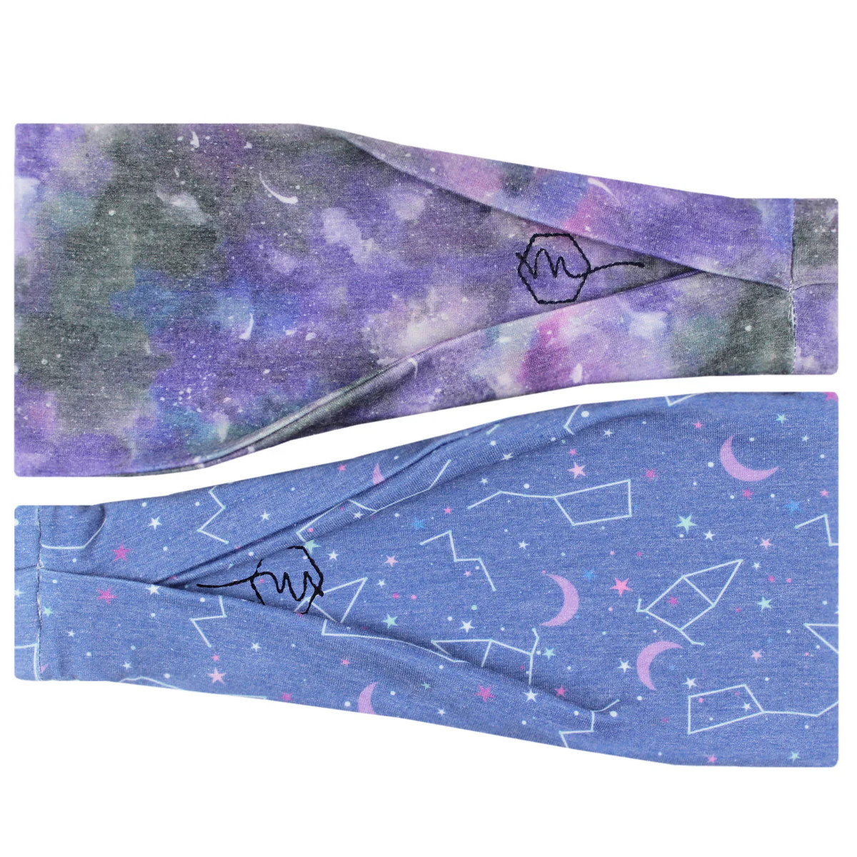 Galaxy - 4'' Women's Exercise Headbands | Maven Thread