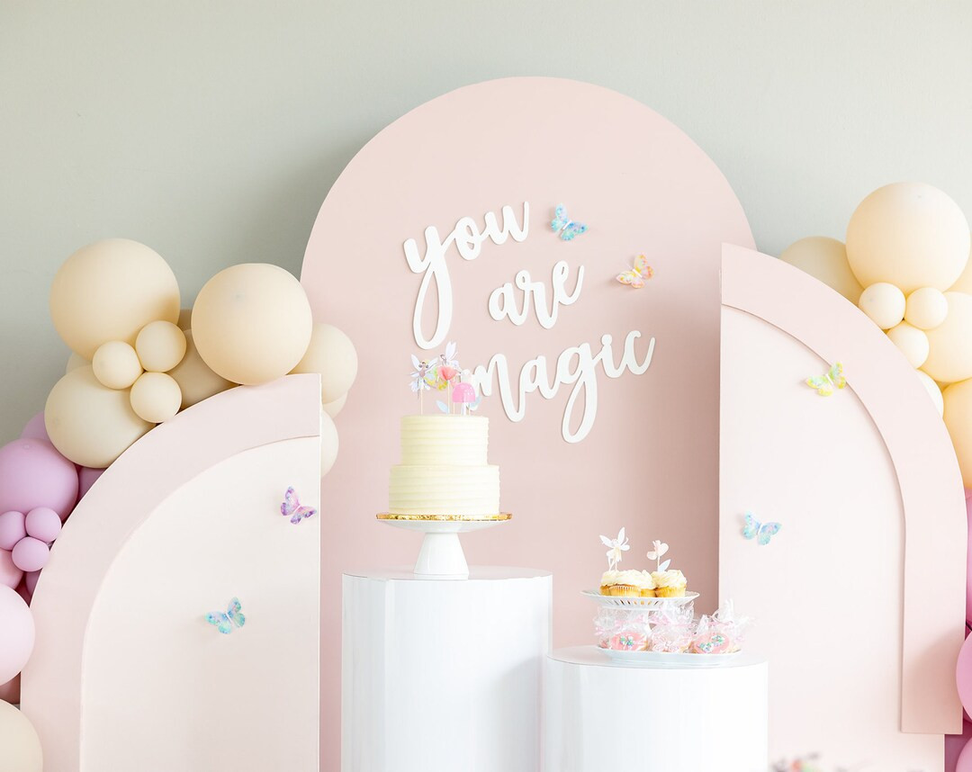 Personalized Backdrop Name Sign, Name Sign for First Birthday Party, Wood Cut Out, Birthday Yard ... | Etsy (US)