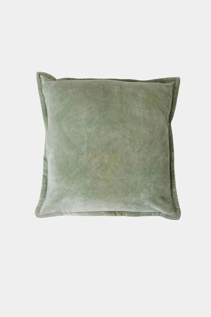 Washed Velvet Cushion | French Connection (UK)