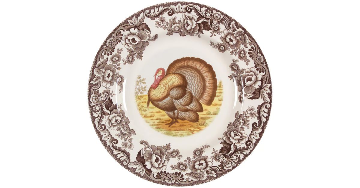 Woodland Dinner Plate by Spode | Replacements