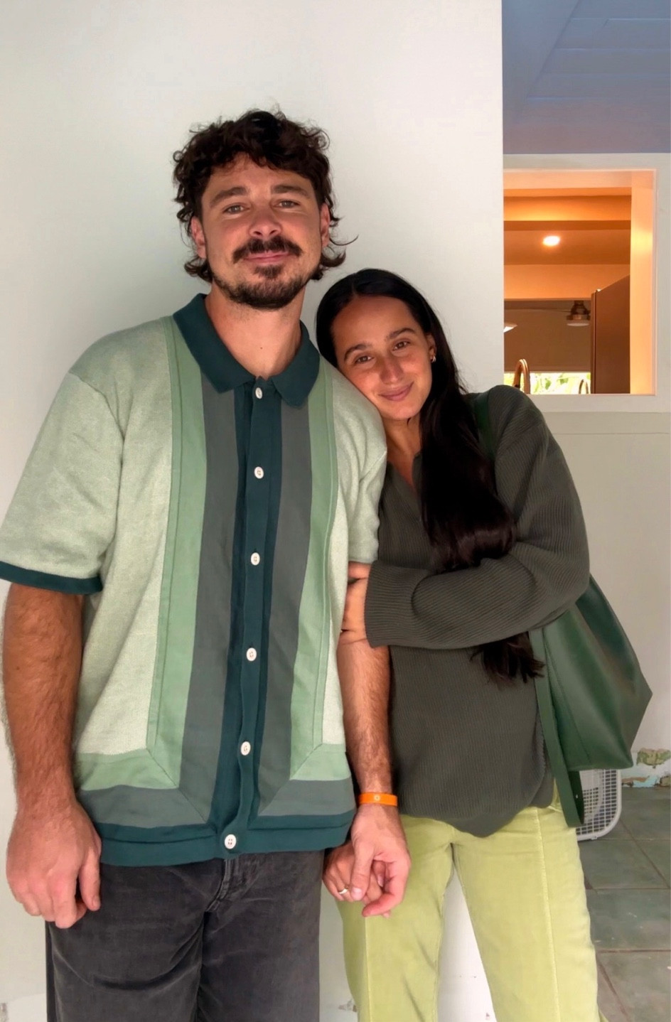 His & her fall outfit! We went with all green from Madewell for our matching church OOTD 💚
Nate is 5’10 - he wears a 32X30 and a Large top! 
I am wearing a 28 in these jeans (unbuttoned with this bump ofc) and Nate’s L sweater! 

EVERYTHING is MADEWELL ✨ 

They offer 20% off for students and teachers online and in stores 😍



#LTKbump #LTKxMadewell #LTKmens