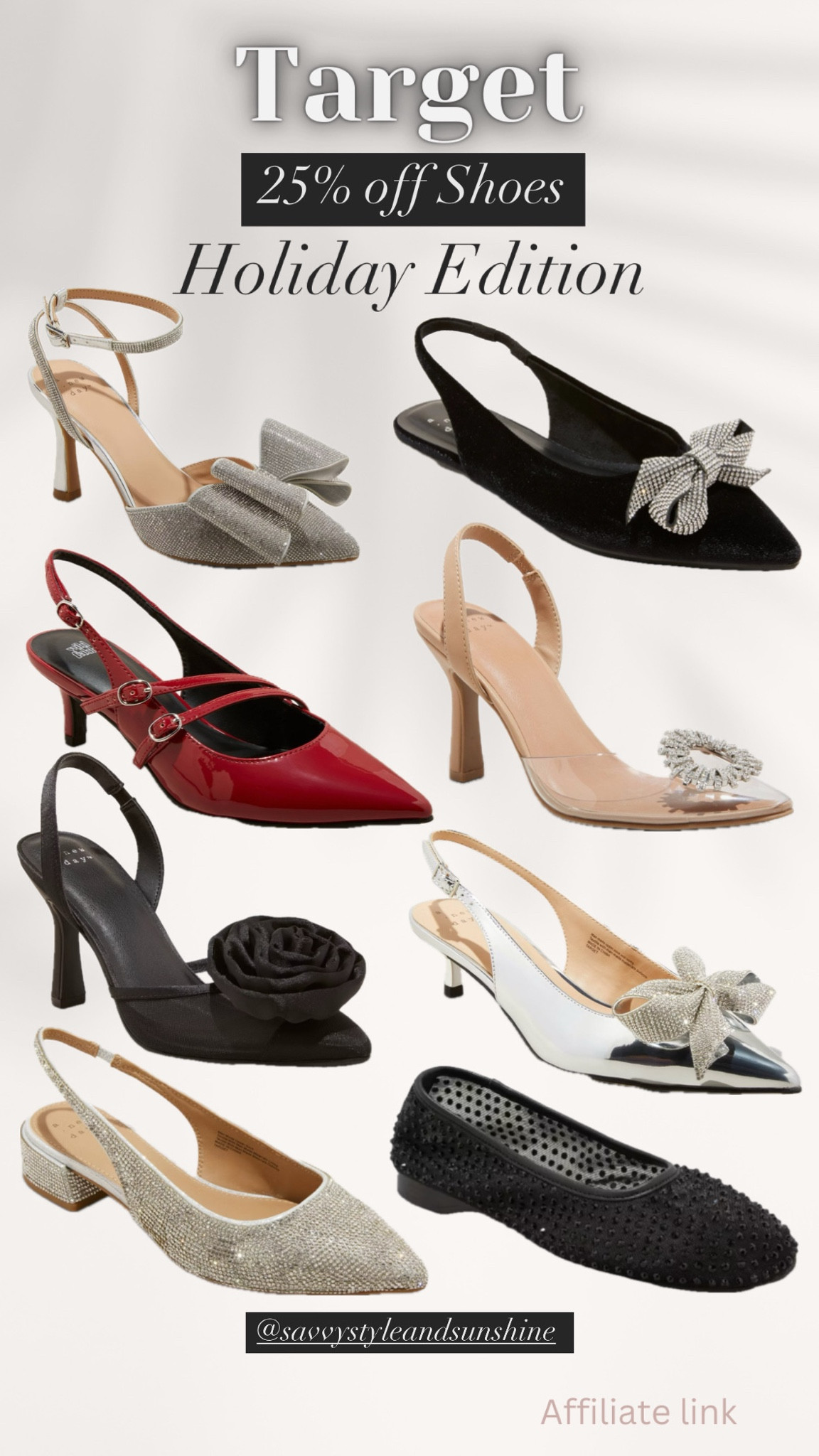 Holiday dress shoes currently 25% off! Heels & kitten heels

#LTKSaleAlert #LTKShoeCrush #LTKHoliday