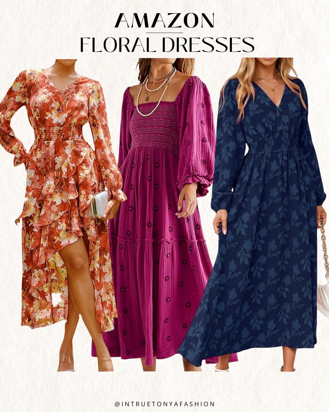 Long sleeve floral dresses from amazon 



 wedding guest dresses | amazon wedding guest outfit | cocktail dress |event dress|  formal dress | winter dresses | winter fashion | winter dresses



#LTKWedding #LTKSaleAlert #LTKFindsUnder50