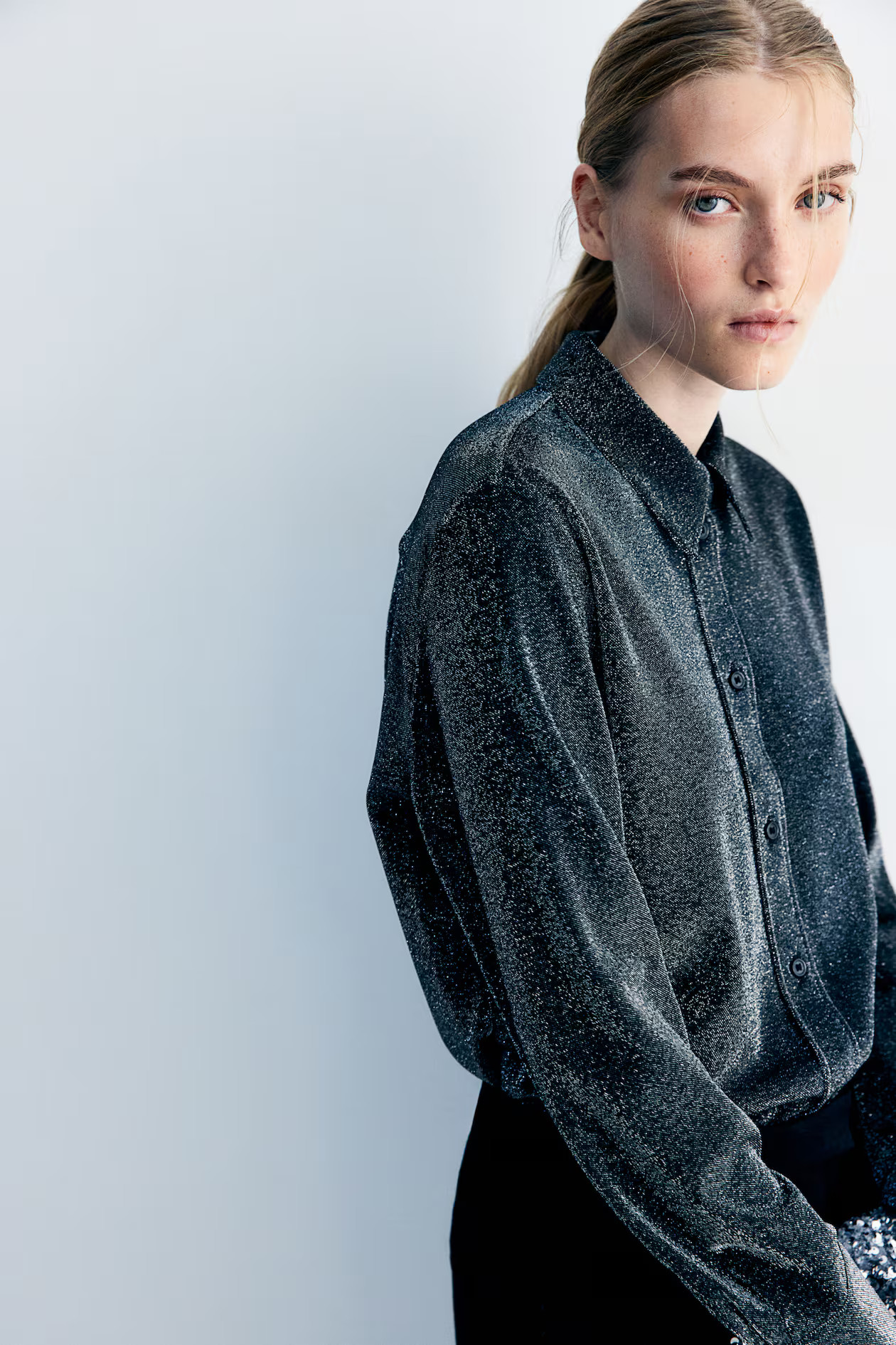 Glittery Shirt | H&M (US + CA)