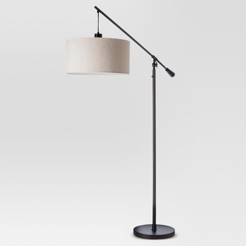 Cantilever Drop Pendant Swing Arm Floor Lamp Brown - Threshold™ | Target