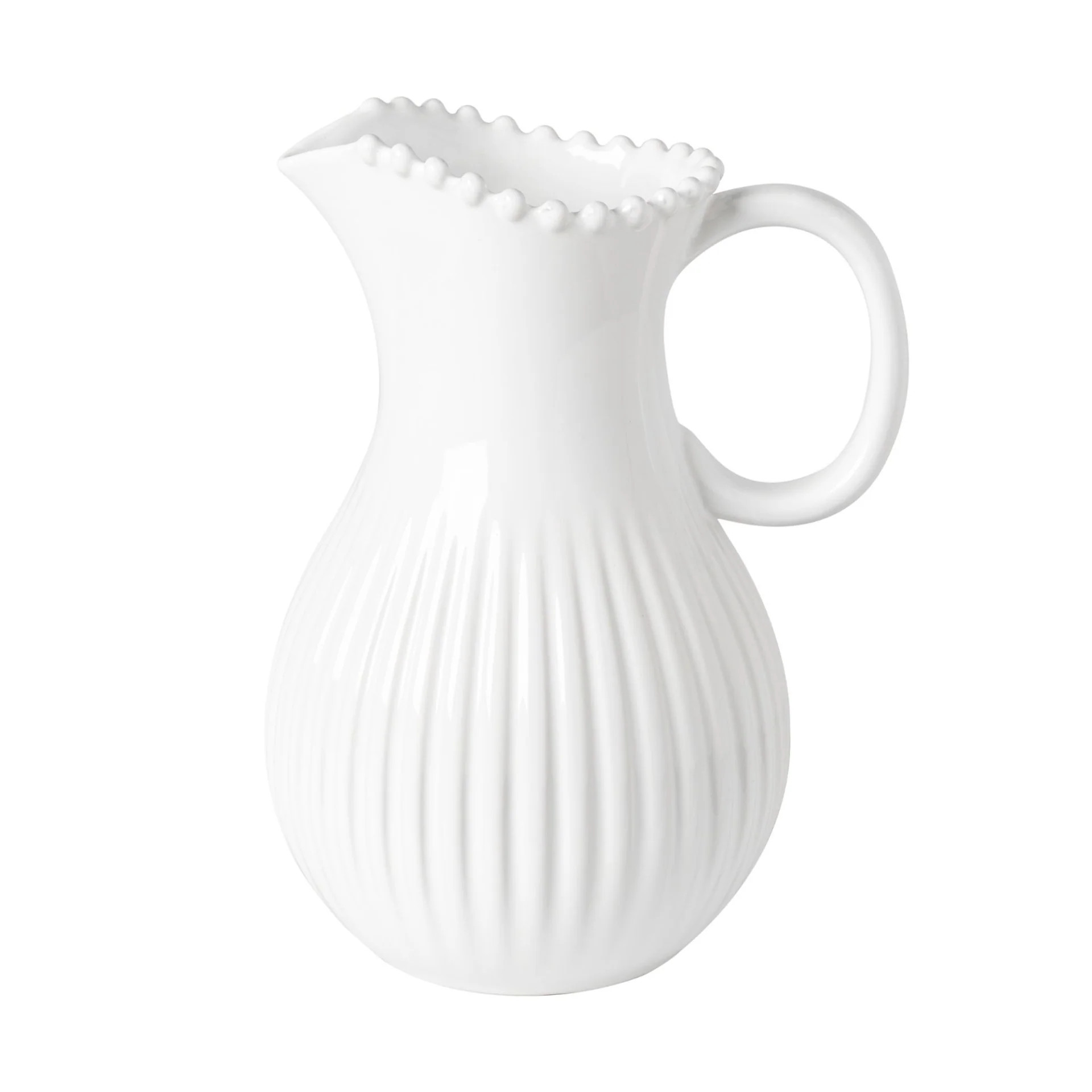 Pearl Costa Nova Stoneware Pitcher | Mintly Home