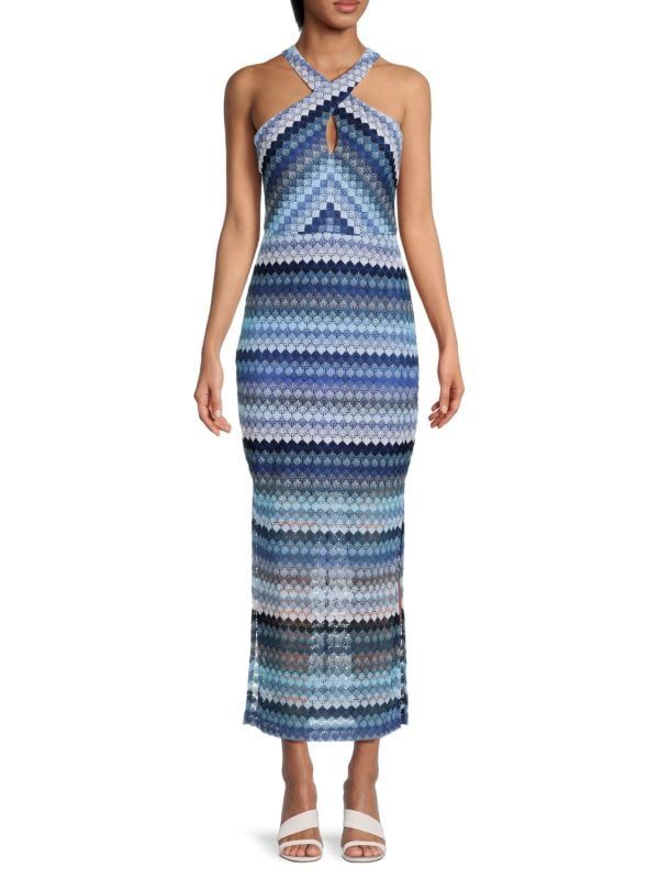 Knit Halter Maxi Dress | Saks Fifth Avenue OFF 5TH
