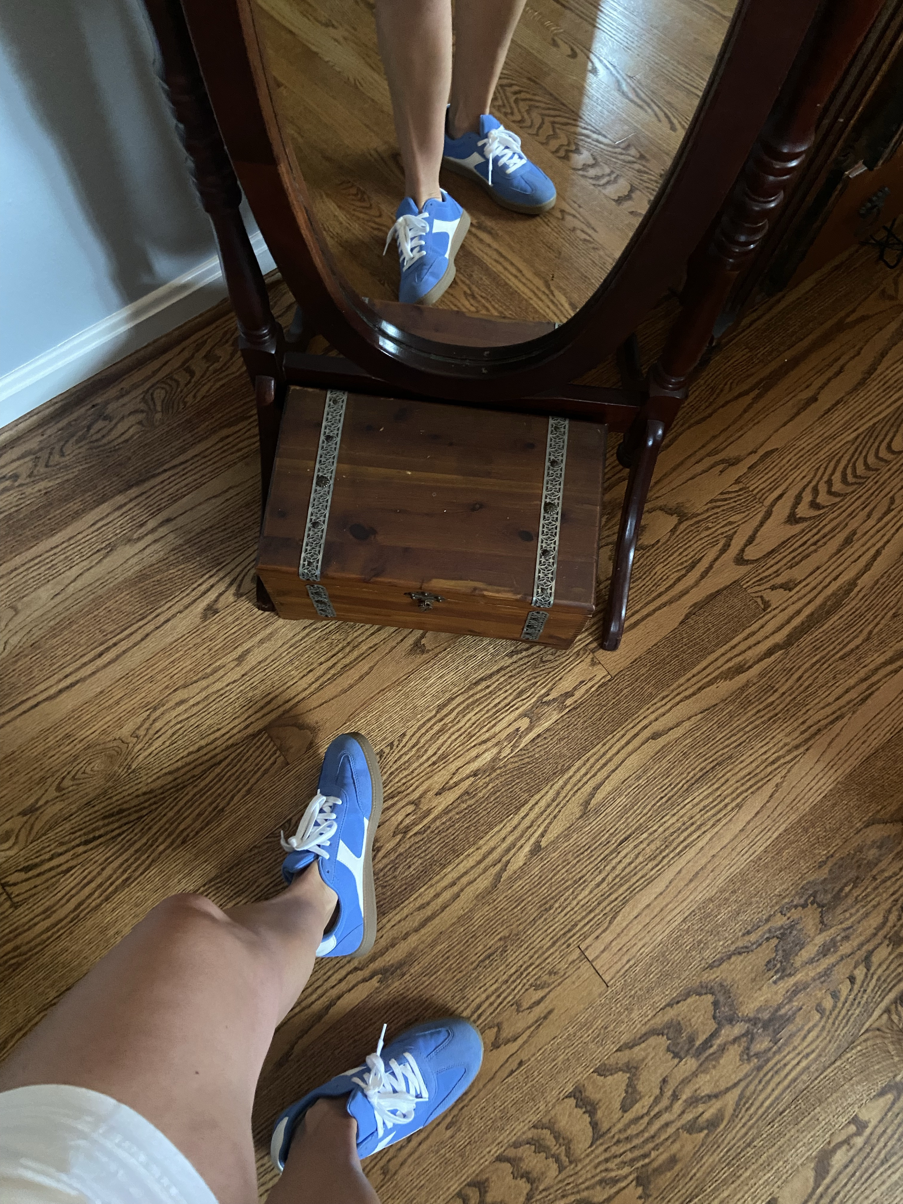 tennis shoes, $20; I wear these or the white/green pair at least 3X a week, so comfy and a budget friendly price compared to another pricier designer pair. This color would be great for fourth of July! 


#tennisshoes #sneakers #fourthofjuly #july4th #designerlookalike #walmart #under20 #budgetfriendly #shoes


#LTKFindsUnder50 #LTKActive #LTKU #LTKStyleTip #LTKOver40 #LTKShoeCrush