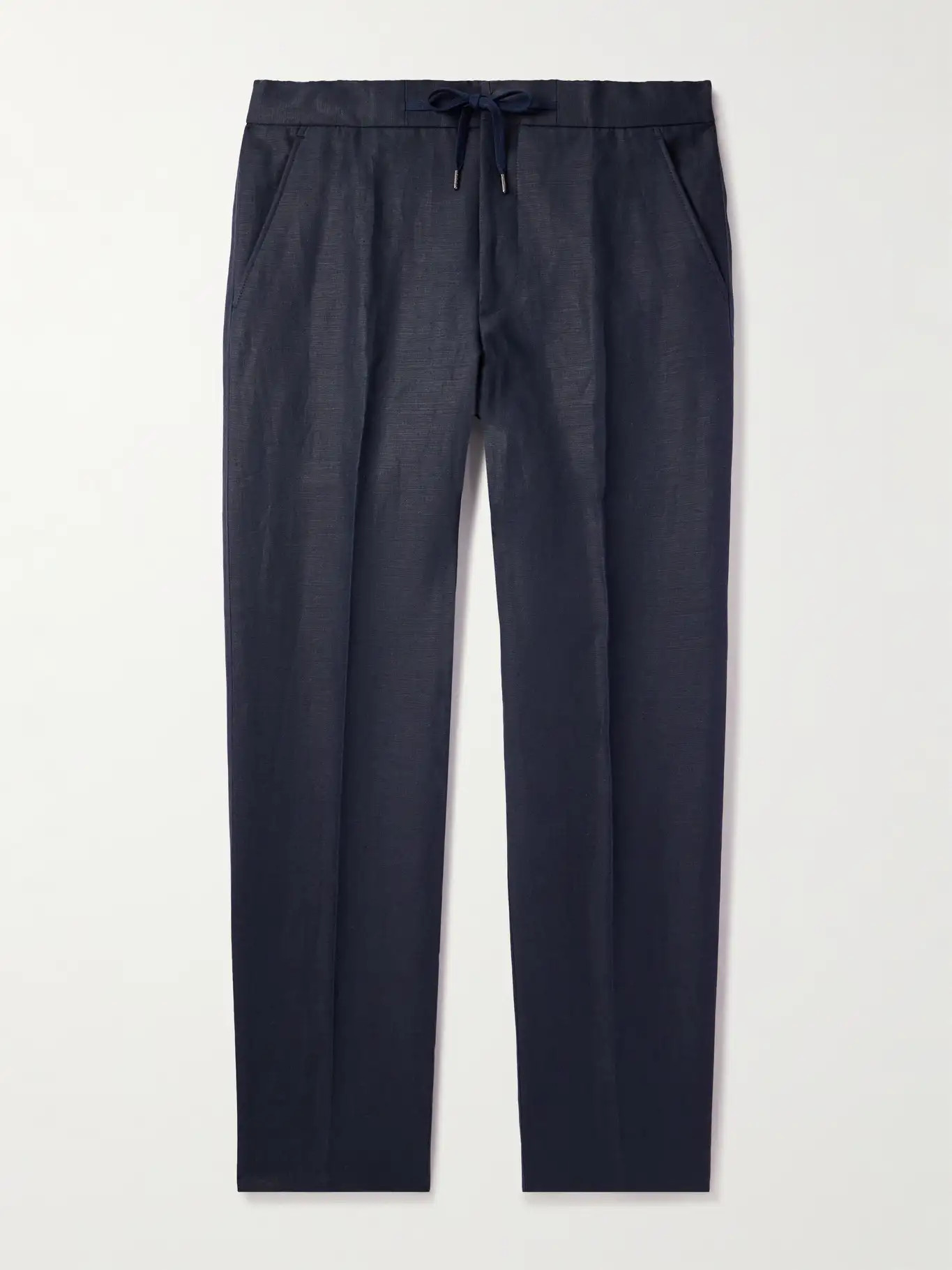 Straight-Leg Linen Drawstring Trousers | Mr Porter (UK)