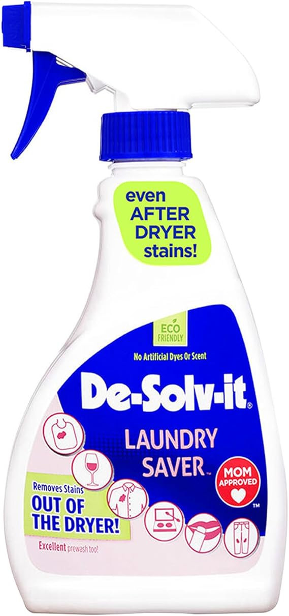 Orange-Sol De-Solv-It Laundry Saver, Instant Stain Remover for Laundry, Hair & Skin-Safe, 12-Ounc... | Amazon (US)