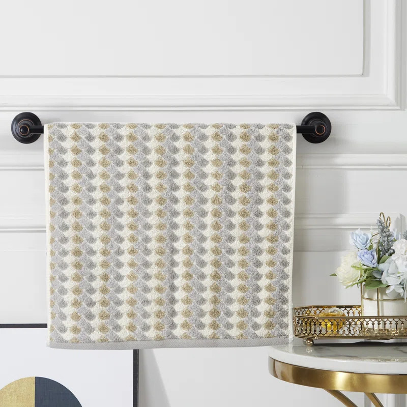 Winston Porter Bisham 2 Piece Cotton Hand Towel Set & Reviews | Wayfair | Wayfair North America